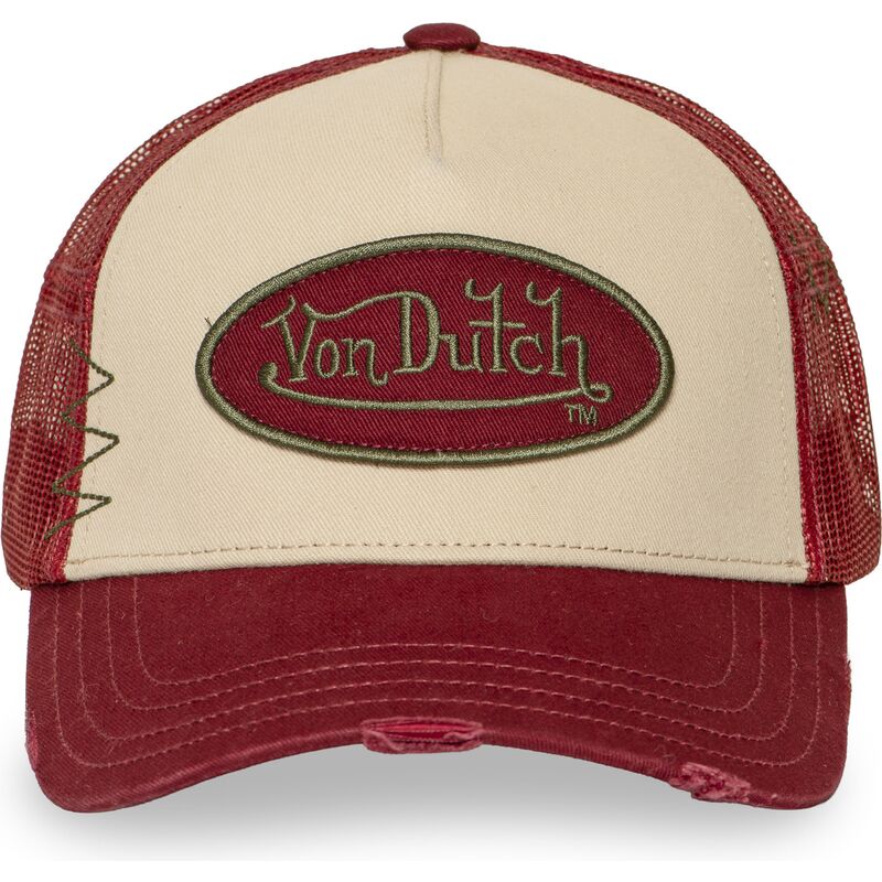 cepur-izliekta-truckeris-sarkans-snapback-used-16-no-von-dutch