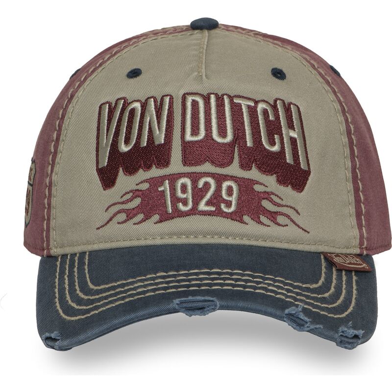 cepur-izliekta-daudzkrasains-regulejams-retro15-no-von-dutch