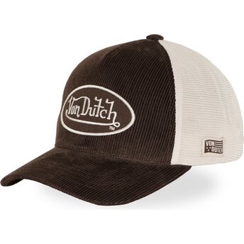 Cepur izliekta truckeris brūns regulējams LOF B49 no Von Dutch