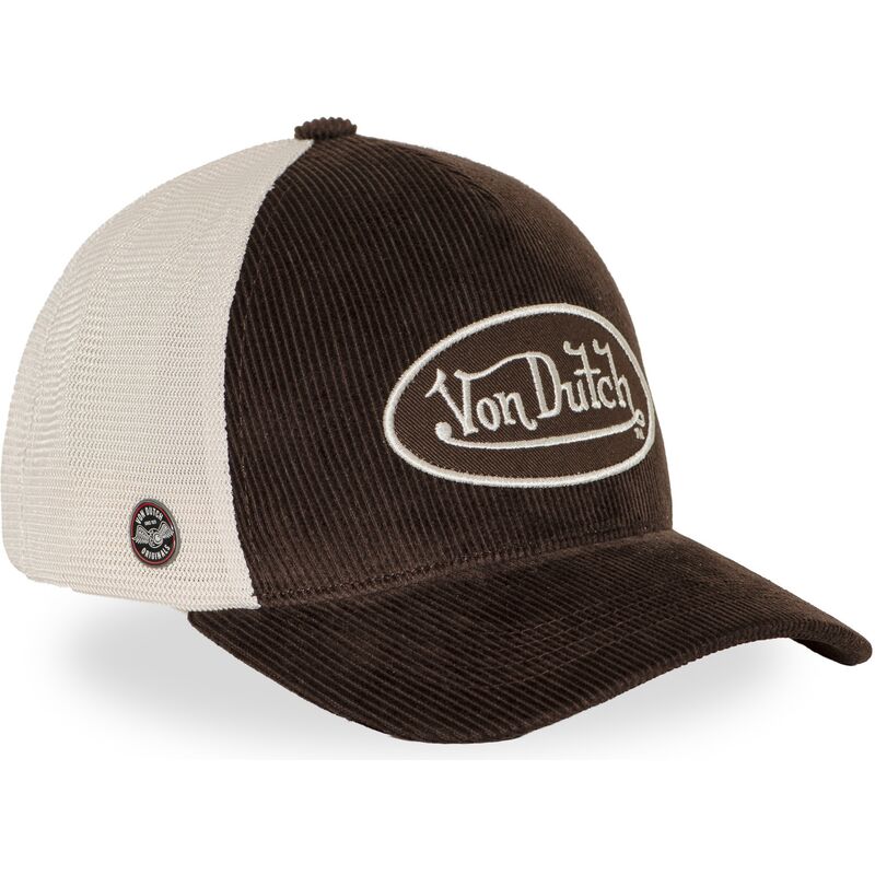 cepur-izliekta-truckeris-bruns-regulejams-lof-b49-no-von-dutch cepur-izliekta-truckeris-bruns-regulejams-lof-b49-no-von-dutch