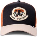 cepur-izliekta-truckeris-melns-snapback-hft-rose-kraken-no-djinns