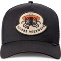 cepur-izliekta-truckeris-melns-snapback-hft-rose-kraken-no-djinns