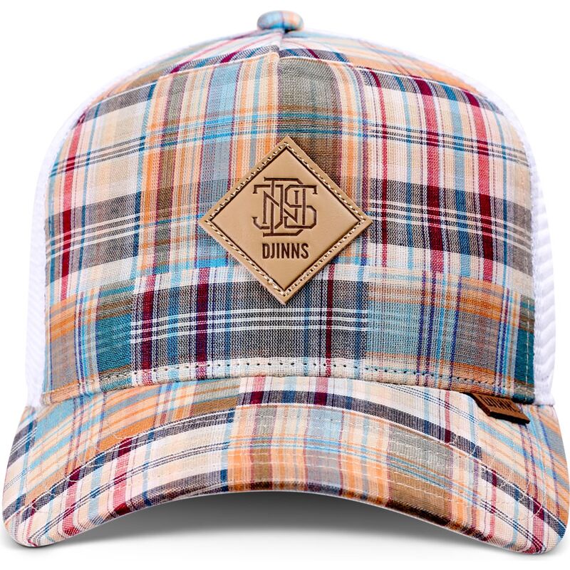 cepur-izliekta-truckeris-daudzkrasains-snapback-hft-patch-check-turquoise-no-djinns
