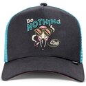 cepur-izliekta-truckeris-melns-snapback-hft-dnc-flamingo-no-djinns