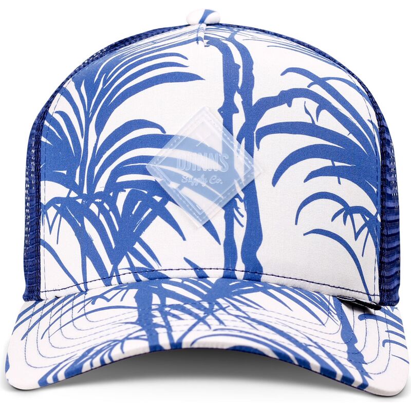 cepur-izliekta-truckeris-zils-snapback-hft-allover-palm-no-djinns