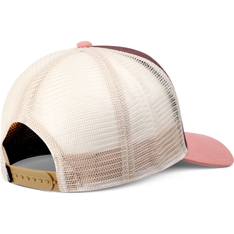 cepur-izliekta-truckeris-bruns-snapback-rosa-hft-lazy-bird-no-djinns