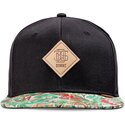 cepur-plakana-melns-snapback-woven-jungle-rev-no-djinns