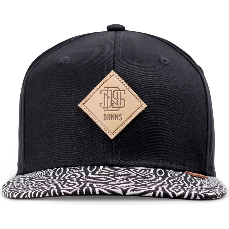 cepur-plakana-melns-snapback-gothic-freestyle-rev-no-djinns