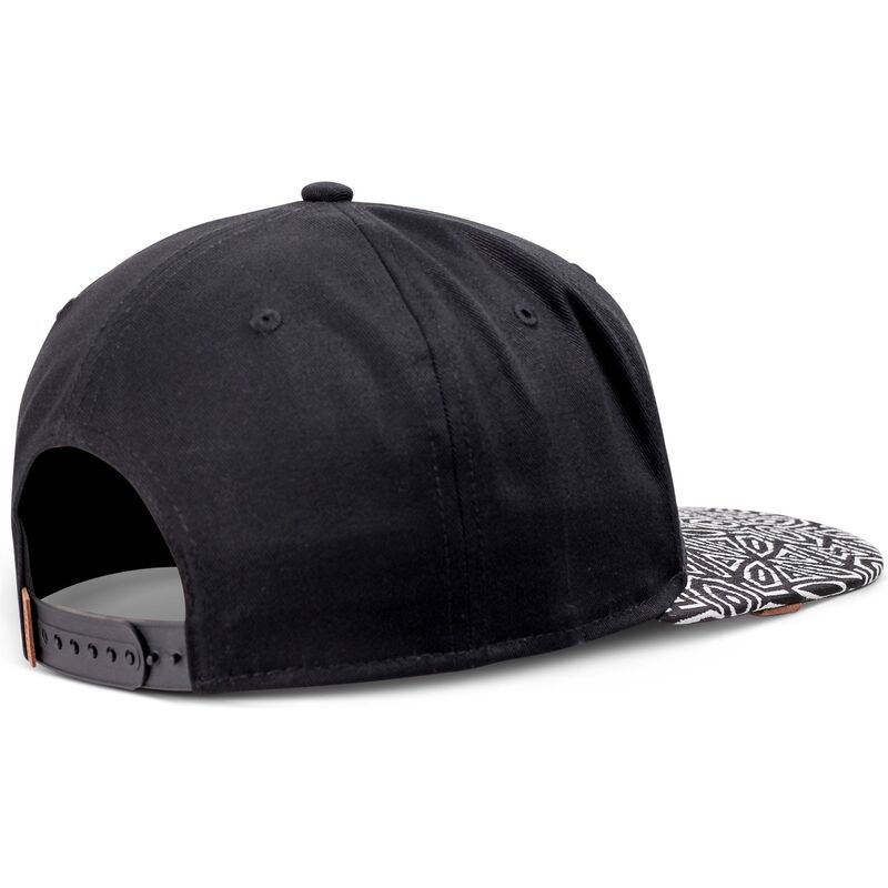 cepur-plakana-melns-snapback-gothic-freestyle-rev-no-djinns