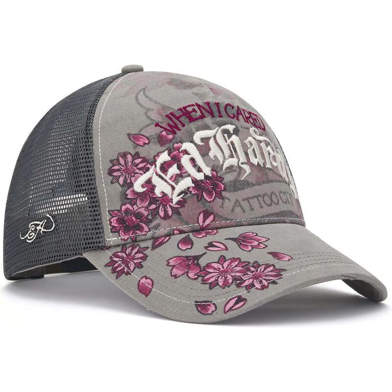 cepur-izliekta-truckeris-peleks-snapback-floral-tattoo-city-vintage-wash-no-ed-hardy cepur-izliekta-truckeris-peleks-snapback-floral-tattoo-city-vintage-wash-no-ed-hardy