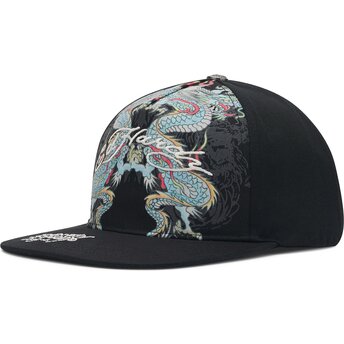 Cepur plakana melns snapback Battle no Ed Hardy