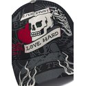 cepur-izliekta-truckeris-melns-snapback-live-fast-love-hard-no-ed-hardy