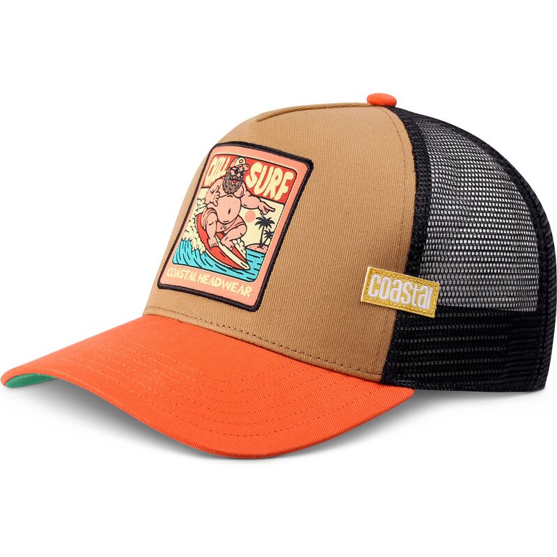 cepur-izliekta-truckeris-bruns-snapback-hft-chill-surf-no-coastal cepur-izliekta-truckeris-bruns-snapback-hft-chill-surf-no-coastal