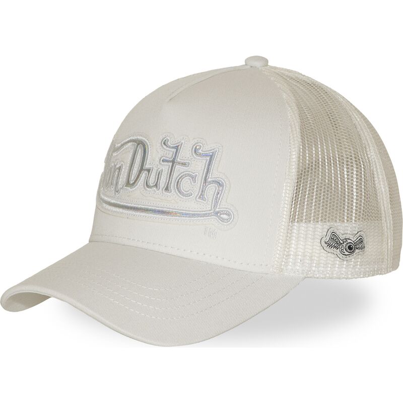 cepur-izliekta-truckeris-kremkrasa-snapback-rainbow-no-von-dutch
