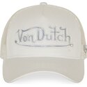 cepur-izliekta-truckeris-kremkrasa-snapback-rainbow-no-von-dutch