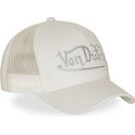 cepur-izliekta-truckeris-kremkrasa-snapback-rainbow-no-von-dutch