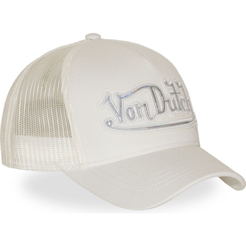 cepur-izliekta-truckeris-kremkrasa-snapback-rainbow-no-von-dutch