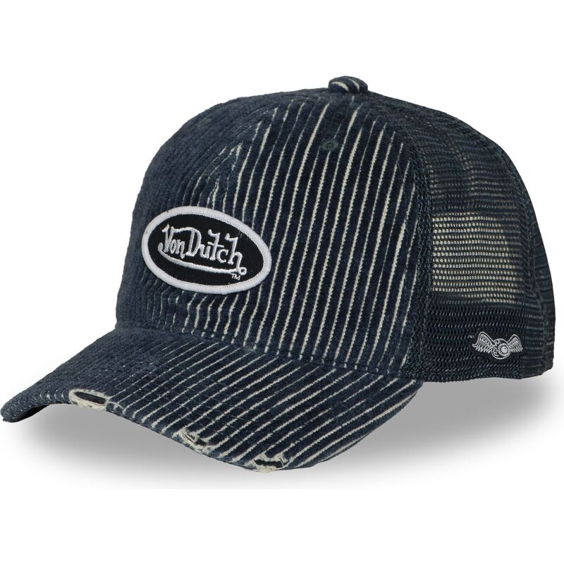 cepur-izliekta-truckeris-tumsi-zils-snapback-mac16-no-von-dutch