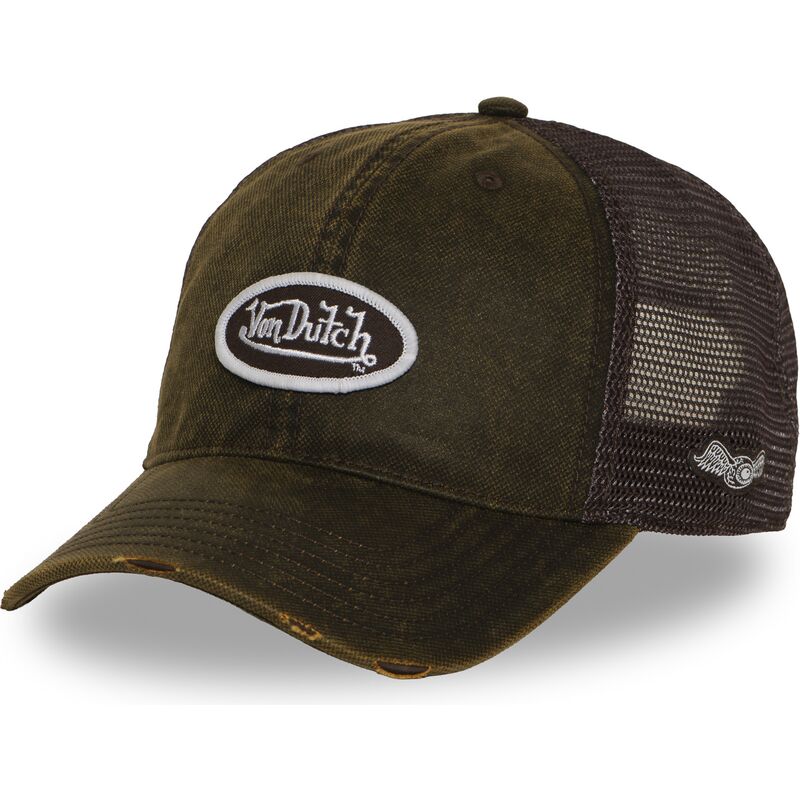 cepur-izliekta-truckeris-bruns-snapback-mac17-no-von-dutch