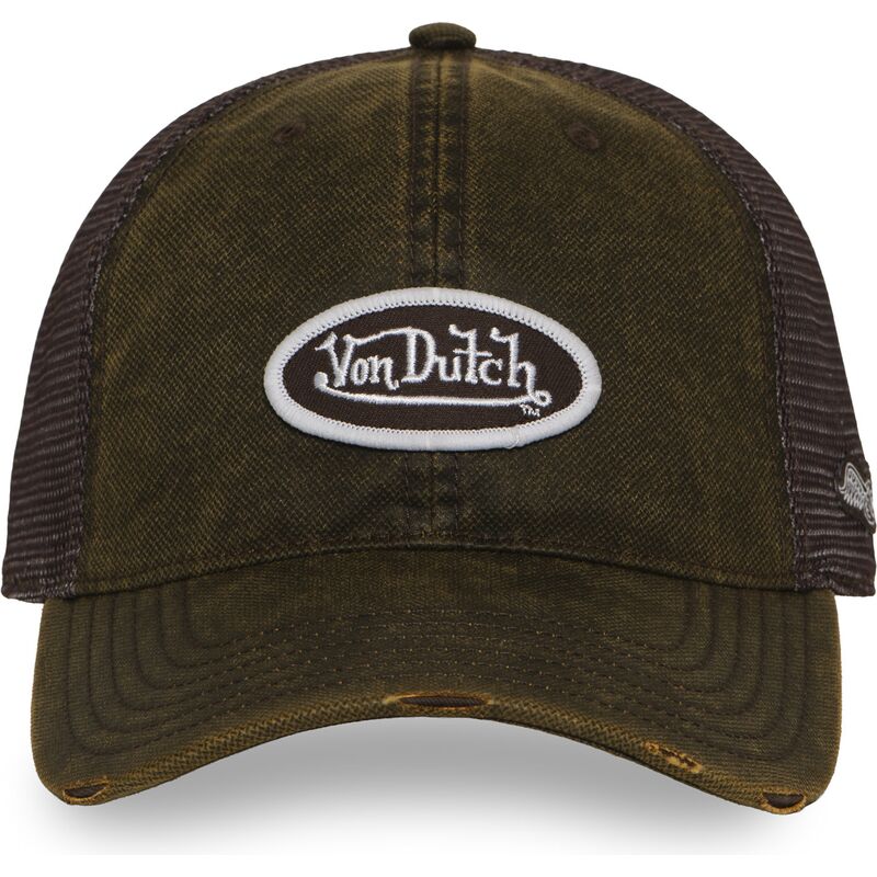cepur-izliekta-truckeris-bruns-snapback-mac17-no-von-dutch