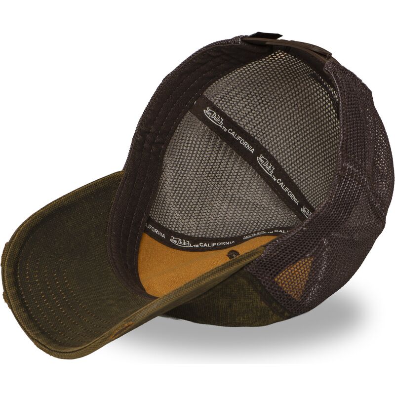 cepur-izliekta-truckeris-bruns-snapback-mac17-no-von-dutch