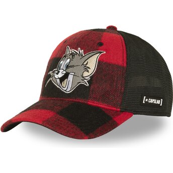 Cepur izliekta truckeris sarkans snapback TAJ9 Tom Looney Tunes no Capslab