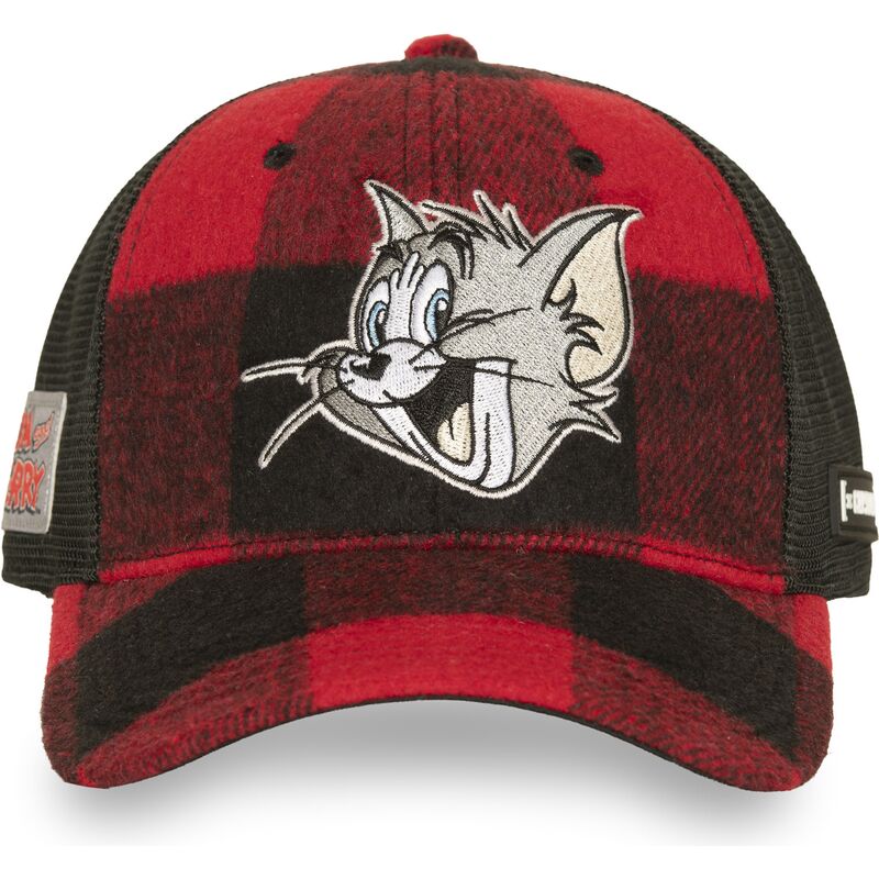 cepur-izliekta-truckeris-sarkans-snapback-taj9-tom-looney-tunes-no-capslab cepur-izliekta-truckeris-sarkans-snapback-taj9-tom-looney-tunes-no-capslab