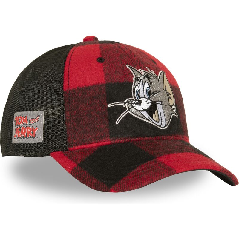 cepur-izliekta-truckeris-sarkans-snapback-taj9-tom-looney-tunes-no-capslab cepur-izliekta-truckeris-sarkans-snapback-taj9-tom-looney-tunes-no-capslab
