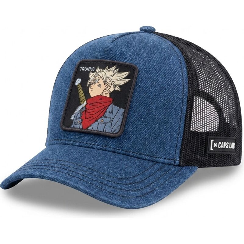 cepur-izliekta-truckeris-tumsi-zils-snapback-dbs9-tru-trunks-dragon-ball-no-capslab