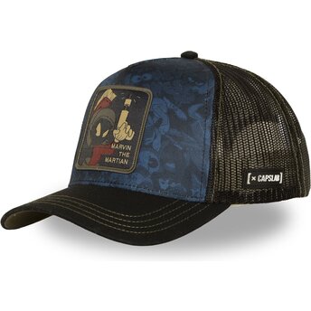 Cepur izliekta truckeris tumši zils snapback LOO14 MAR Marsietis Mārvins Looney Tunes no Capslab