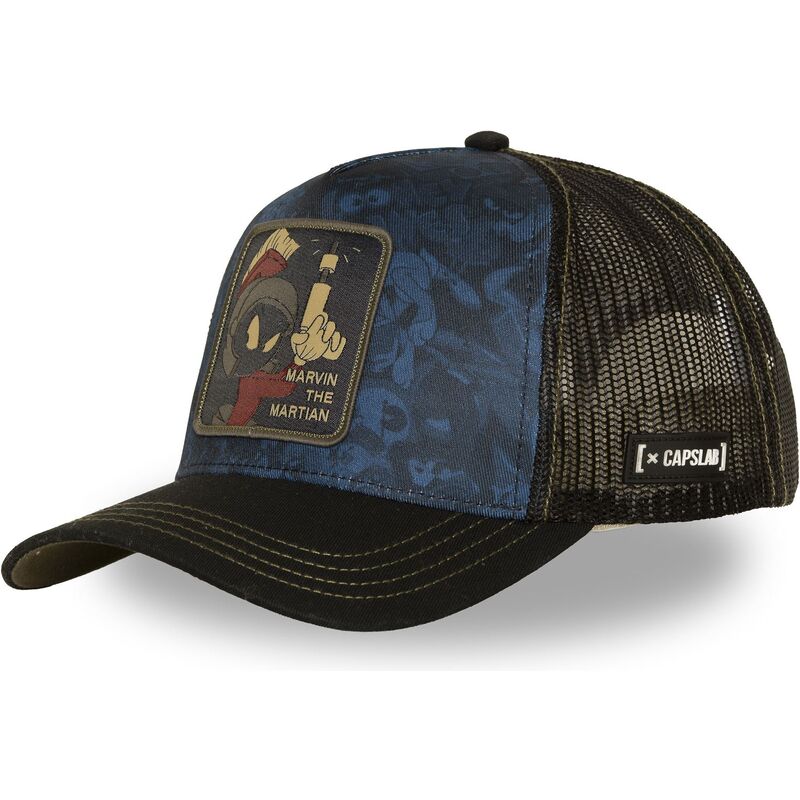 cepur-izliekta-truckeris-tumsi-zils-snapback-loo14-mar-marsietis-marvins-looney-tunes-no-capslab