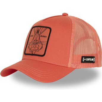 Cepur izliekta truckeris rozā snapback LOO14 BUG Bakss Bannijs Looney Tunes no Capslab
