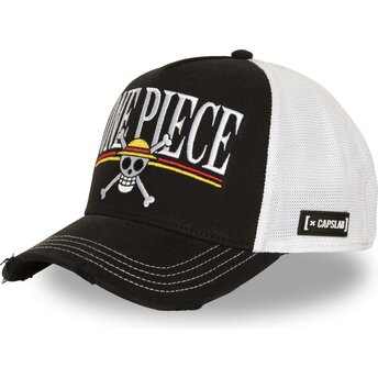 Cepur izliekta truckeris melns snapback OP8 Salmu cepuru pirāti One Piece no Capslab