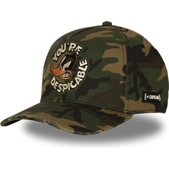 Cepur izliekta maskēšanas snapback LOO14 DES Duffy Duck Looney Tunes no Capslab