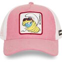 cepur-izliekta-truckeris-roza-snapback-smu3-sof-smurfete-zilisi-no-capslab