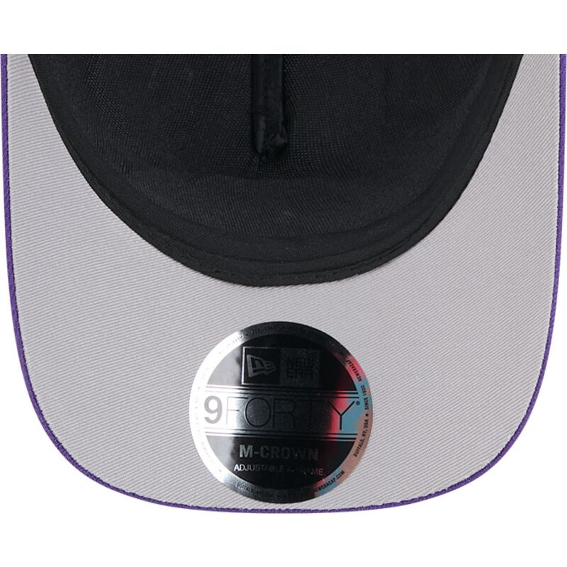 cepur-izliekta-truckeris-violets-snapback-9forty-m-crown-a-frame-all-over-no-los-angeles-lakers-nba-no-new-era