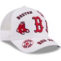 cepur-izliekta-truckeris-balts-snapback-9forty-m-crown-a-frame-all-over-no-boston-red-sox-mlb-no-new-era