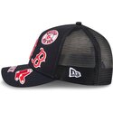 cepur-izliekta-truckeris-tumsi-zils-snapback-9forty-m-crown-a-frame-all-over-no-boston-red-sox-mlb-no-new-era