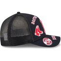 cepur-izliekta-truckeris-tumsi-zils-snapback-9forty-m-crown-a-frame-all-over-no-boston-red-sox-mlb-no-new-era
