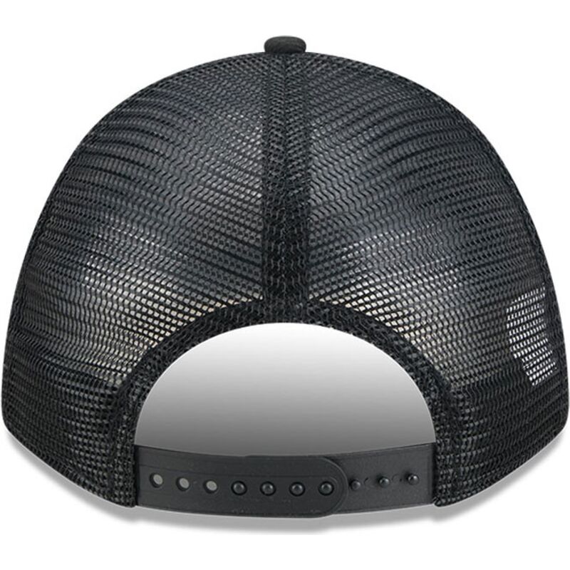 cepur-izliekta-truckeris-melns-snapback-9forty-m-crown-a-frame-all-over-no-las-vegas-raiders-nfl-no-new-era