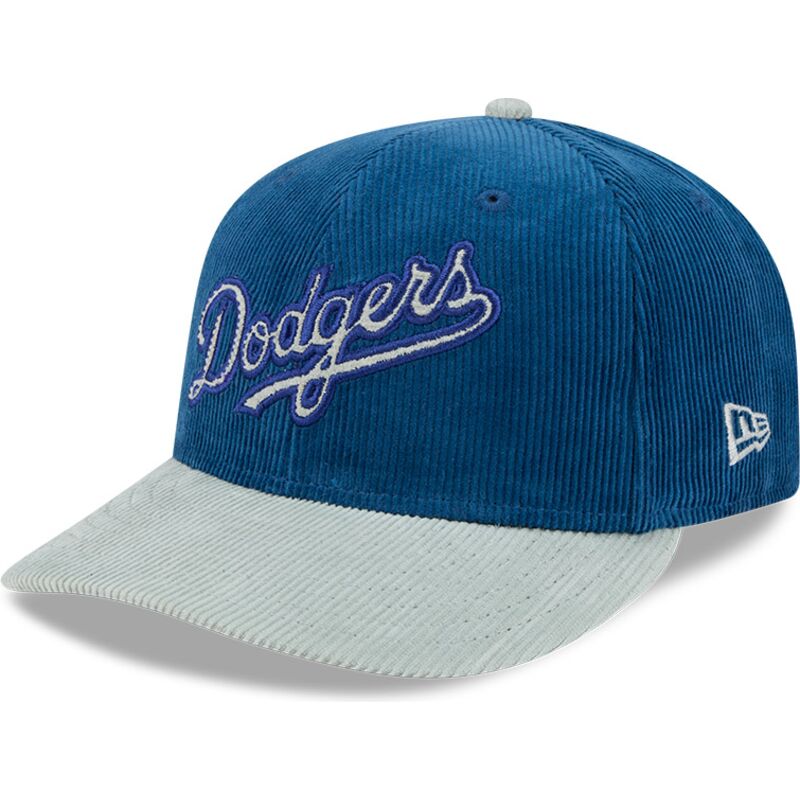 cepur-izliekta-zils-snapback-9fifty-9fifity-two-tone-cord-no-los-angeles-dodgers-mlb-no-new-era