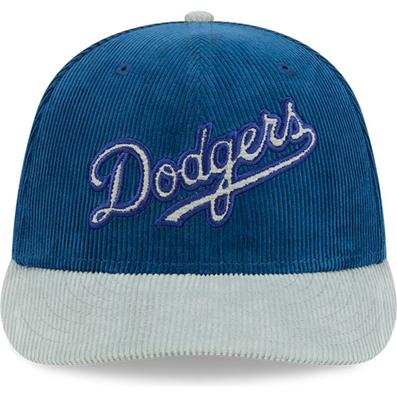 cepur-izliekta-zils-snapback-9fifty-9fifity-two-tone-cord-no-los-angeles-dodgers-mlb-no-new-era