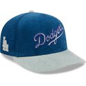 cepur-izliekta-zils-snapback-9fifty-9fifity-two-tone-cord-no-los-angeles-dodgers-mlb-no-new-era