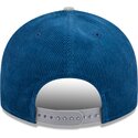 cepur-izliekta-zils-snapback-9fifty-9fifity-two-tone-cord-no-los-angeles-dodgers-mlb-no-new-era