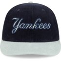 cepur-izliekta-tumsi-zils-snapback-9fifty-9fifity-two-tone-cord-no-new-york-yankees-mlb-no-new-era