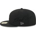 cepur-plakana-melns-pieguloss-59fifty-side-script-no-los-angeles-dodgers-mlb-no-new-era