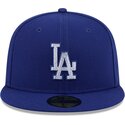 cepur-plakana-zils-pieguloss-59fifty-rhinstone-badge-no-los-angeles-dodgers-mlb-no-new-era