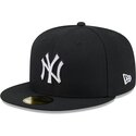 cepur-plakana-melns-pieguloss-59fifty-rhinestone-badge-no-new-york-yankees-mlb-no-new-era