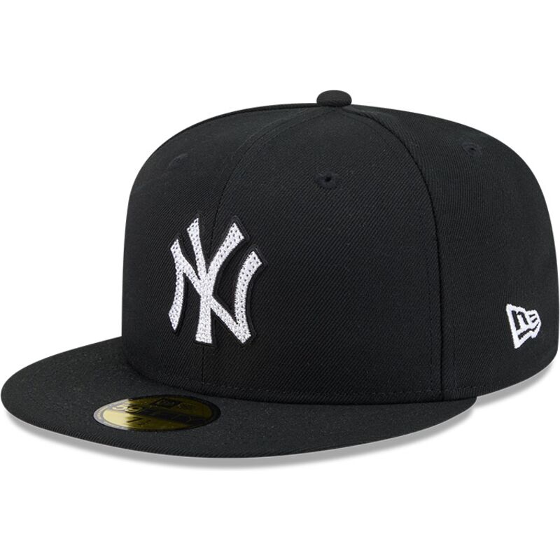 cepur-plakana-melns-pieguloss-59fifty-rhinestone-badge-no-new-york-yankees-mlb-no-new-era