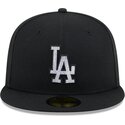 cepur-plakana-melns-pieguloss-59fifty-rhinestone-no-los-angeles-dodgers-mlb-no-new-era